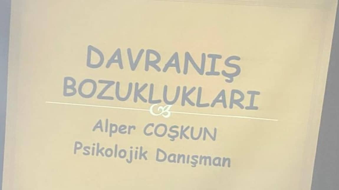 Davranış Problemleri ve Çözüm Yolları Semineri